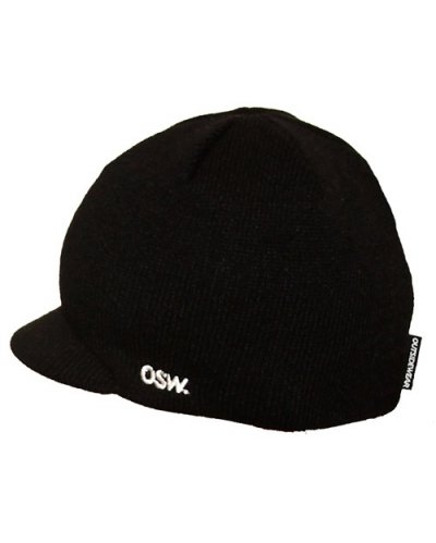Czapka Zimowa z daszkiem OUTSIDEWEAR kolor czarny