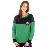 Damska Bluza Klasyczna Outsidewear "Combined" czrny/zielony