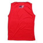 Tanktop Outsidewear "Basket" czerwony