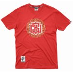 T-shirt Outsidewear "Around" czerwony