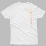 T-shirt Outsidewear "Elegant" biały