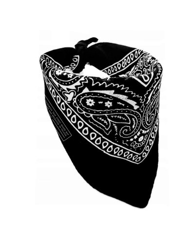 Bandana klasyczna Outsidewear bawełniana - czarna