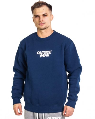 Bluza klasyczna Outsidewear  "CLS" granat