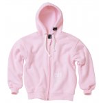 Bluza rozpinana z kapturem "Hello Hoddie" róż