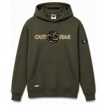 Bluza z kapturem Outsidewear "Bluntly" Dark Olive