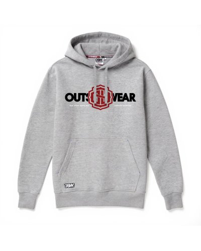 Bluza z kapturem Outsidewear "Bluntly" mel 