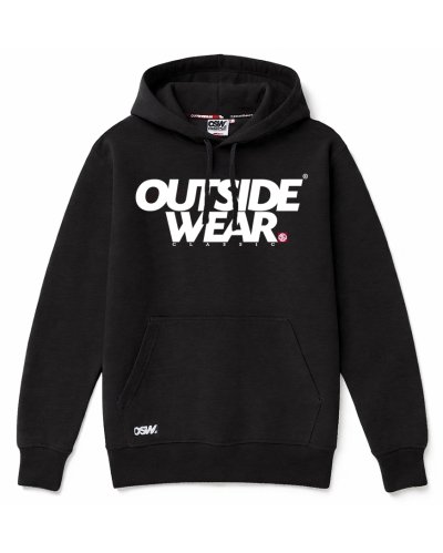 Bluza z kapturem Outsidewear "Classic"czarny