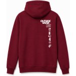 Bluza z kapturem Outsidewear "Classic" bordowa