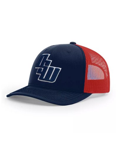 Czapka z daszkiem  trucker "Symbol" granatowa