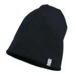 Czapka zimowa 2warstowa "Beanie-long" czarna