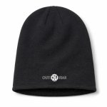 Czapka zimowa 2warstowa "Beanie-long" czarna