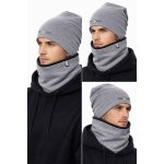 Komin Outsidewear maska ochrona twarzy bawełna/polar - melanż