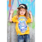 T-shirt Babyhood "Hoodini" żółty