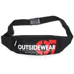 StreetBag Saszetka nerka Outsidewear  "07" czarna