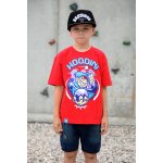 T-shirt BabyHood "Hoodini" czerwony