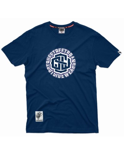 T-shirt Outsidewear "Around" granatowy