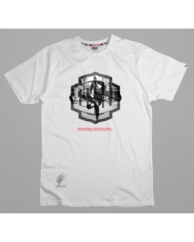 T-shirt Outsidewear "Bboy" biały