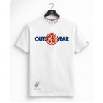 T-shirt Outsidewear Bluntly biały