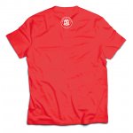 T-shirt Outsidewear "ColorTag" czerwony
