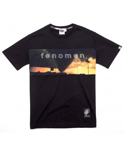 T-shirt Outsidewear "Fenomen - Efekt-Big" czarny