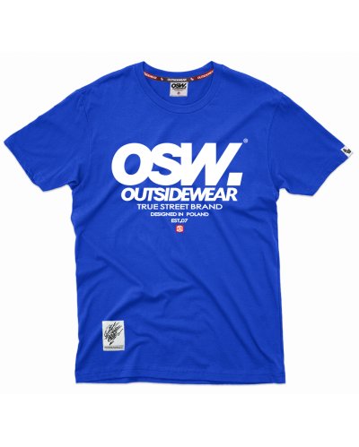 T-shirt Outsidewear "OSW-Base" niebieski