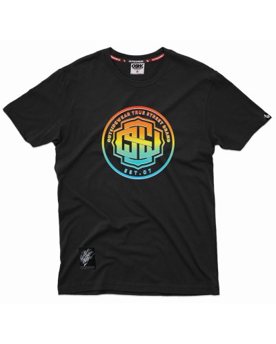 T-shirt Outsidewear "Rasta" czarny