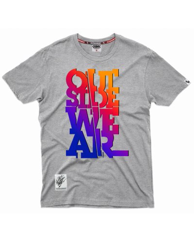 T-shirt Outsidewear "Sliced melanż