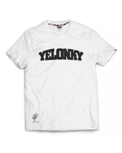 T-shirt "Yelonky Classic" biały