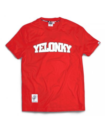 T-shirt "Yelonky Classic" czerwony