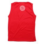Tanktop Outsidewear "Monogram" czerwony