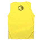 Tanktop Outsidewear "Monogram" żółty